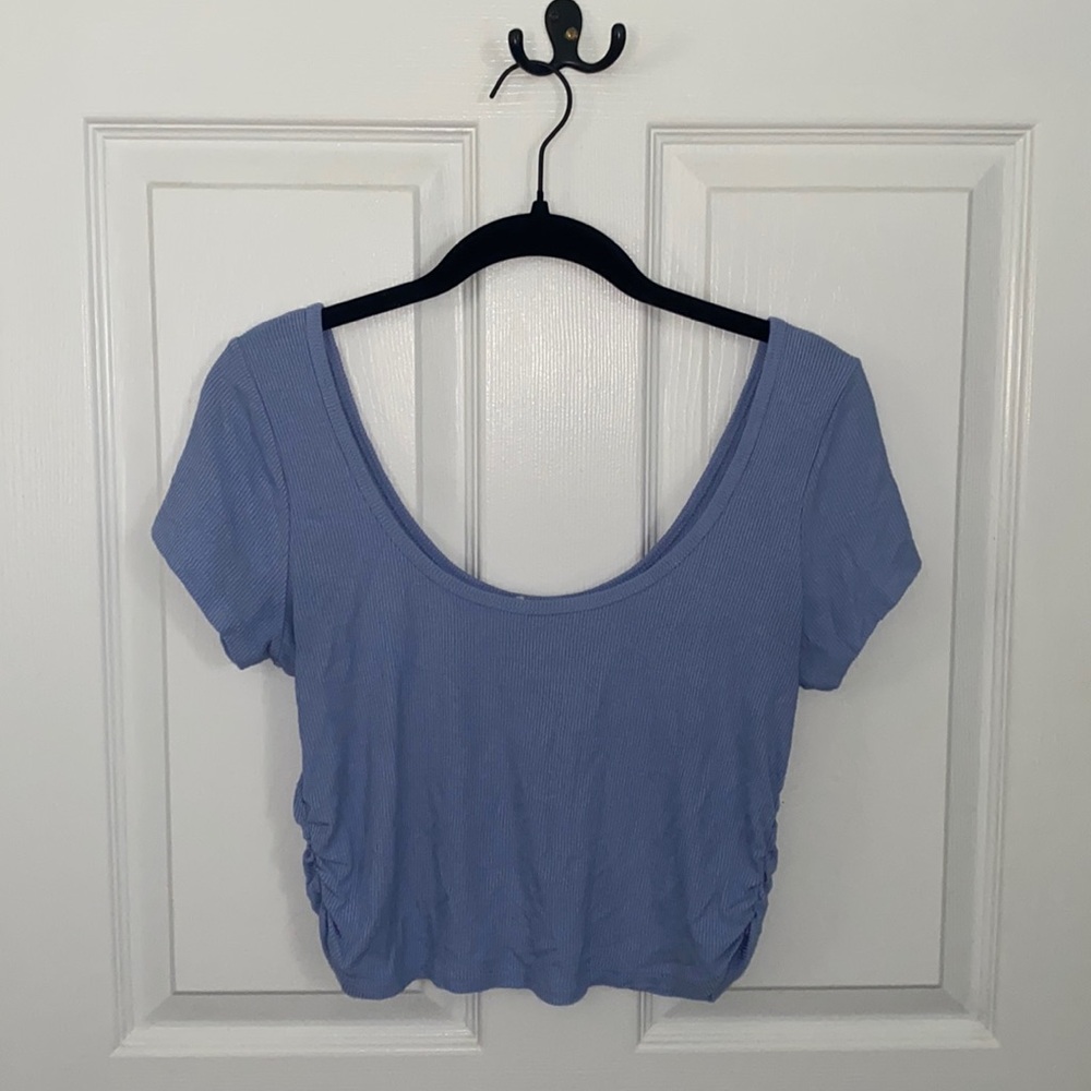 Periwinkle Crop Top